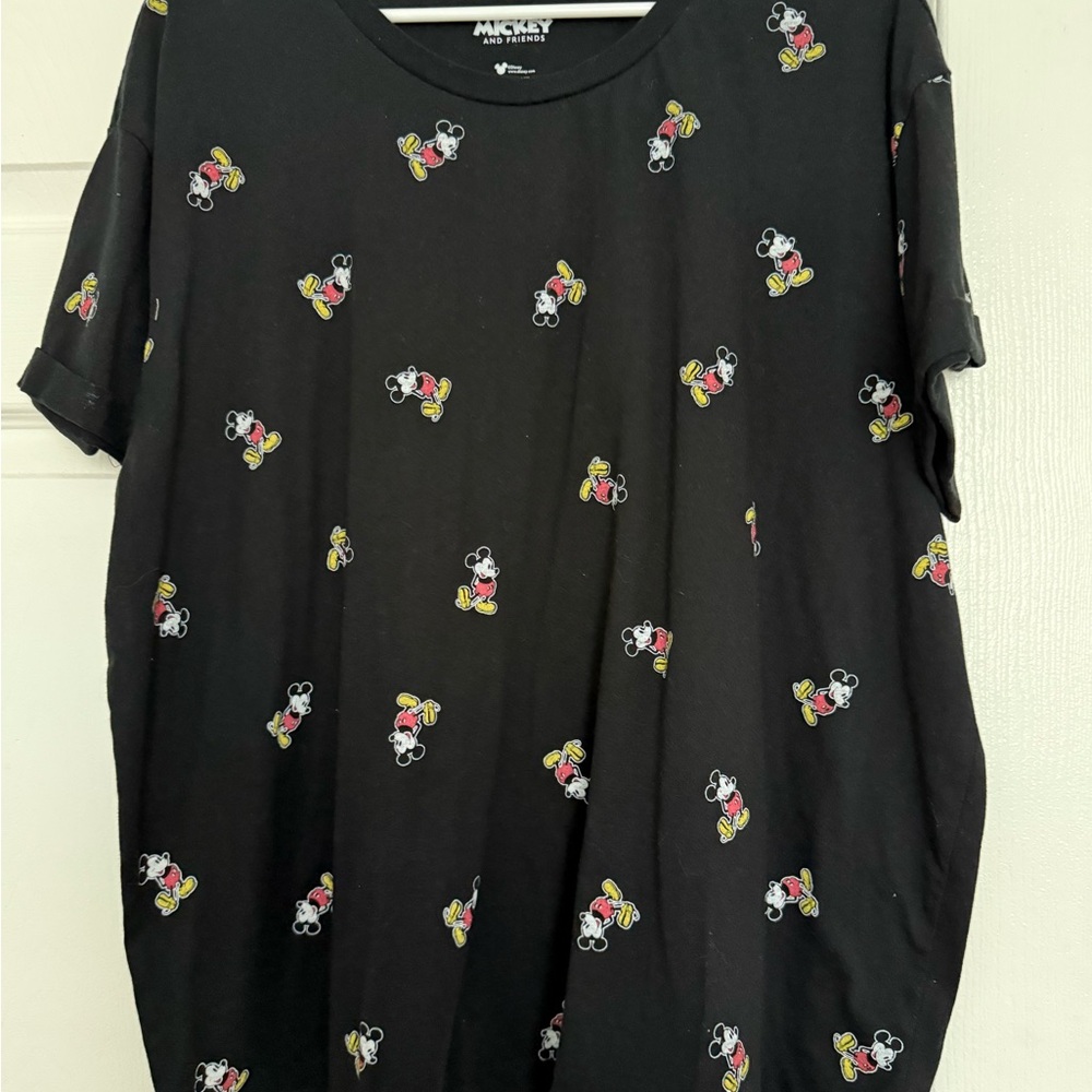 Disney Mickey & Friends Black Apparel